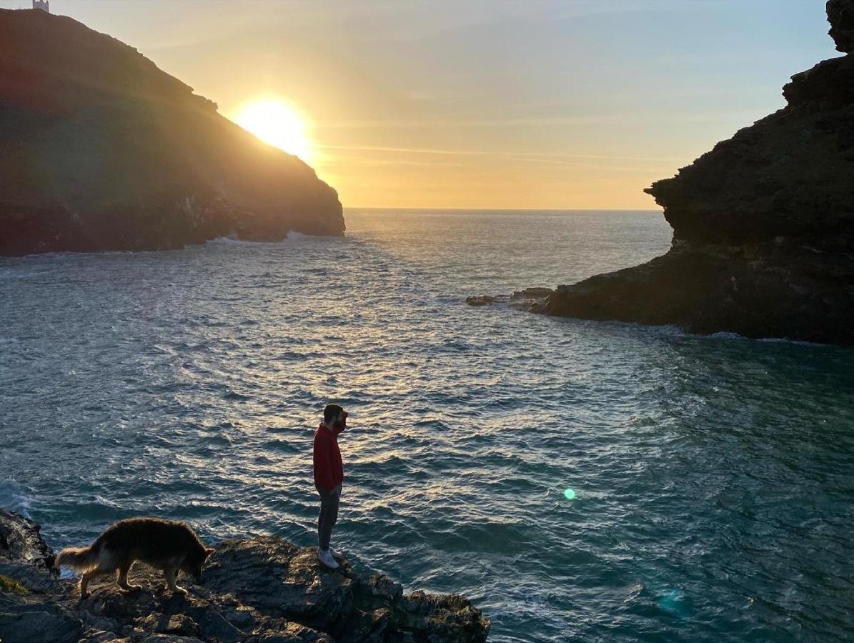 Polrunny Farm Sloe Cottage With A Sea View Boscastle Luaran gambar