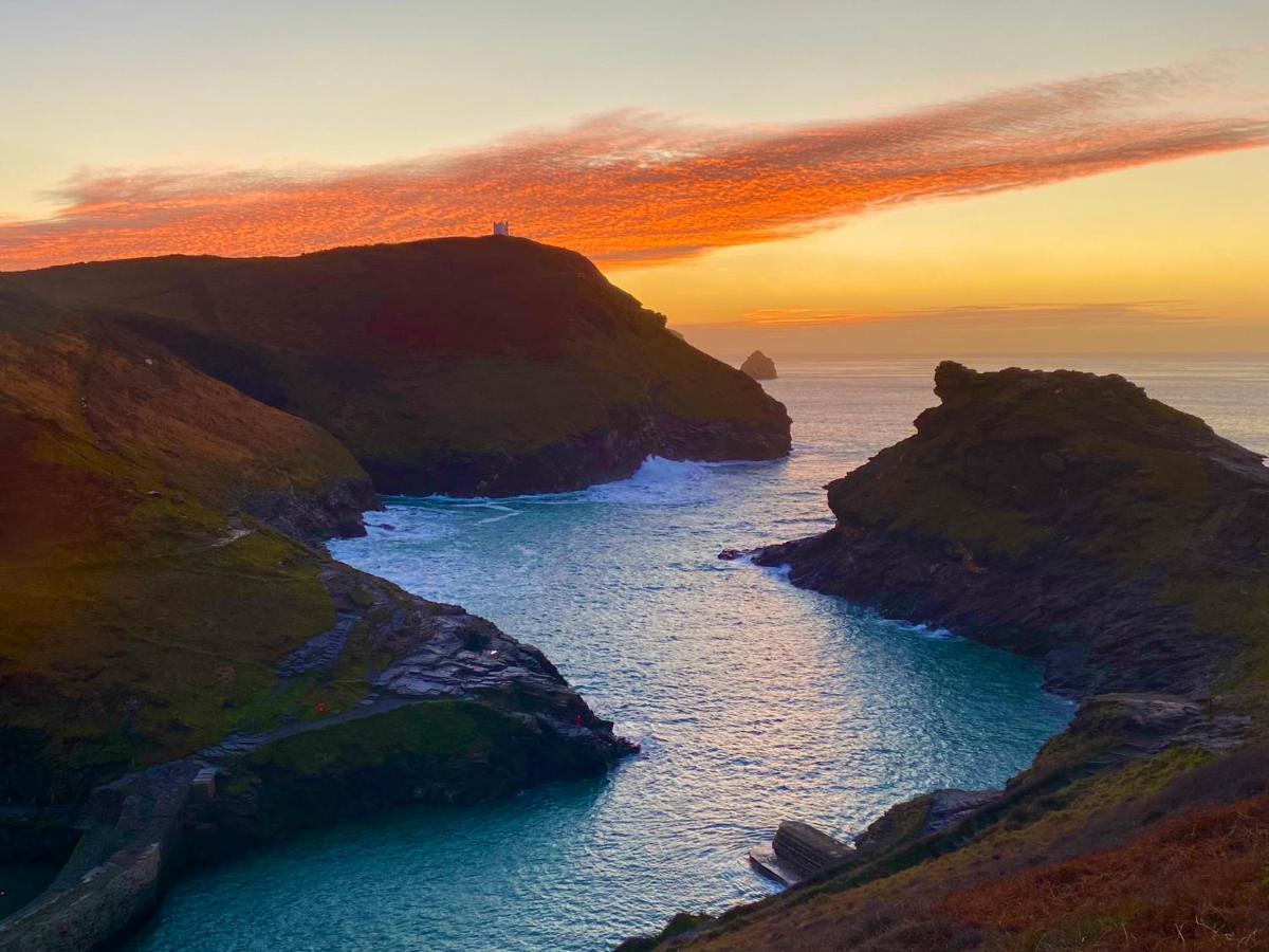 Polrunny Farm Sloe Cottage With A Sea View Boscastle Luaran gambar